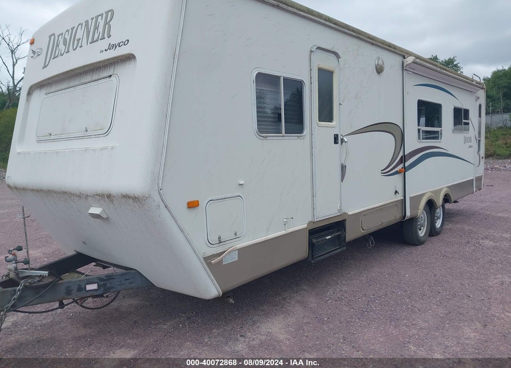 2003 JAYCO DESIGNER 32RLS, TRAVEL TRAILER VIN: 1UJBJ02R931SY0064
