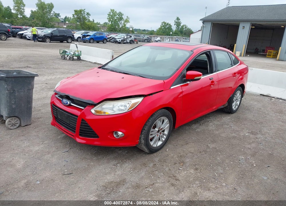2012 FORD FOCUS SEL VIN: 1FAHP3H2XCL248822