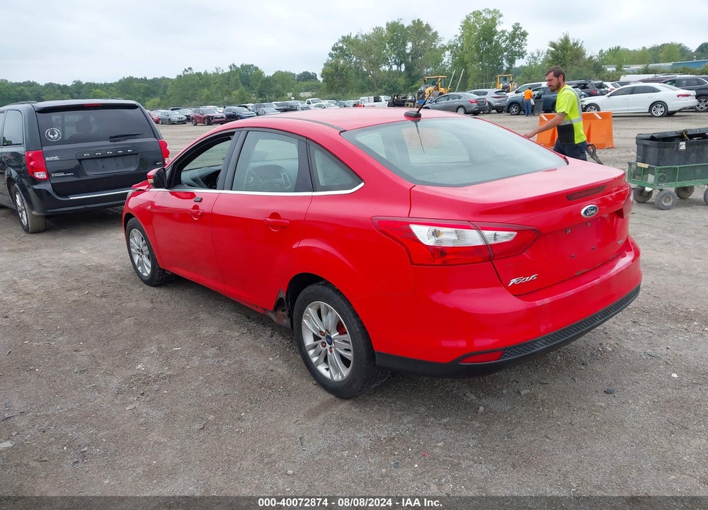2012 FORD FOCUS SEL VIN: 1FAHP3H2XCL248822