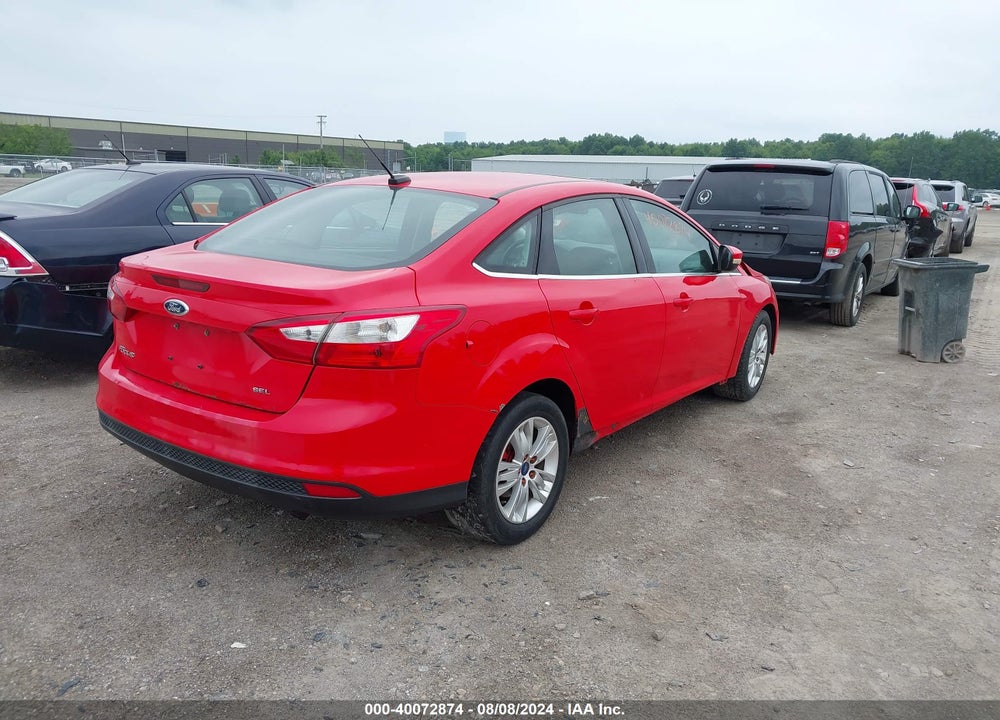 2012 FORD FOCUS SEL VIN: 1FAHP3H2XCL248822