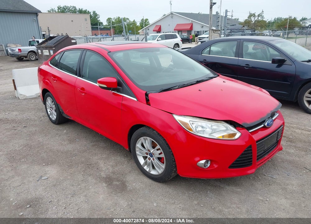 2012 FORD FOCUS SEL VIN: 1FAHP3H2XCL248822