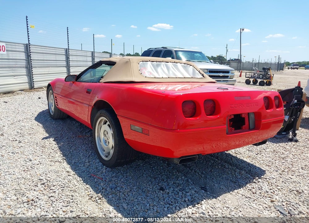 1993 CHEVROLET CORVETTE VIN: 1G1YY33P6P5111440