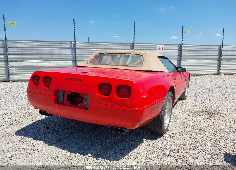 1993 CHEVROLET CORVETTE VIN: 1G1YY33P6P5111440