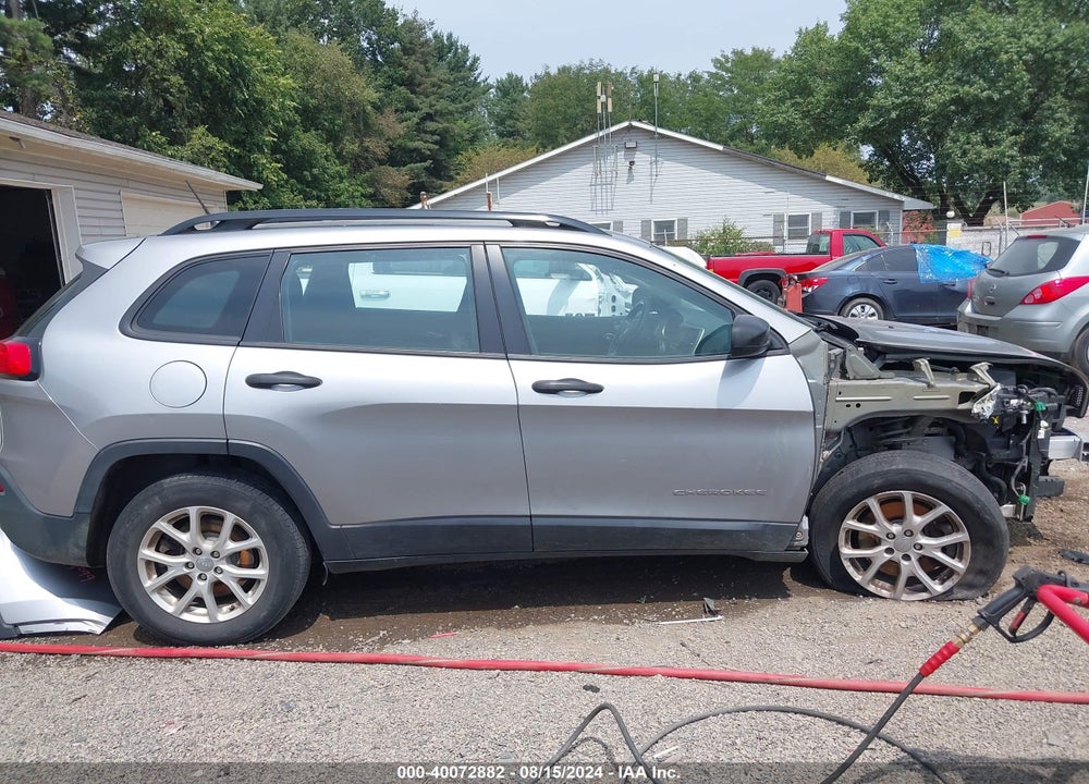 2016 JEEP CHEROKEE SPORT VIN: 1C4PJMAB5GW169392