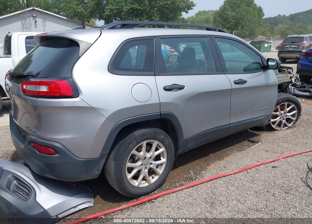 2016 JEEP CHEROKEE SPORT VIN: 1C4PJMAB5GW169392