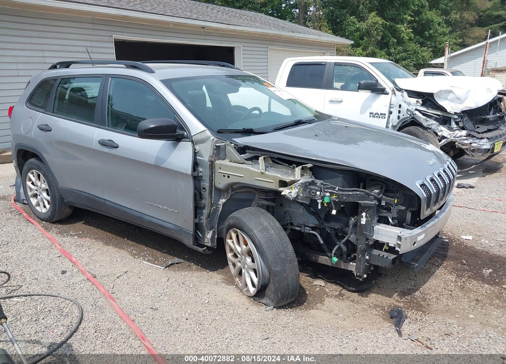 2016 JEEP CHEROKEE SPORT VIN: 1C4PJMAB5GW169392