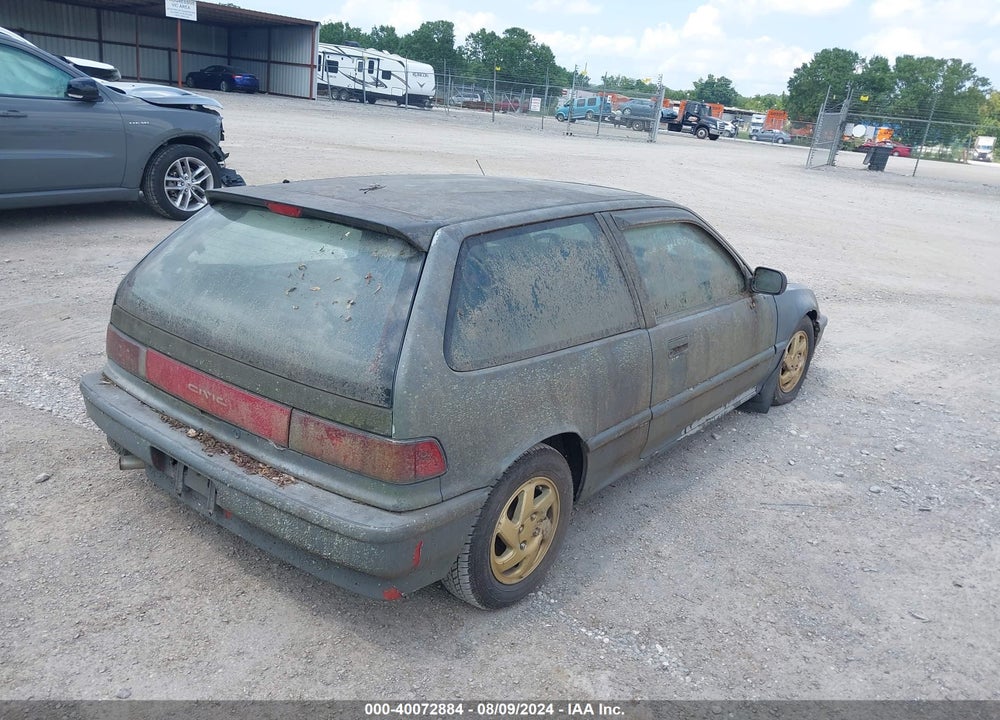1990 HONDA CIVIC SI VIN: 2HGED7364LH523106