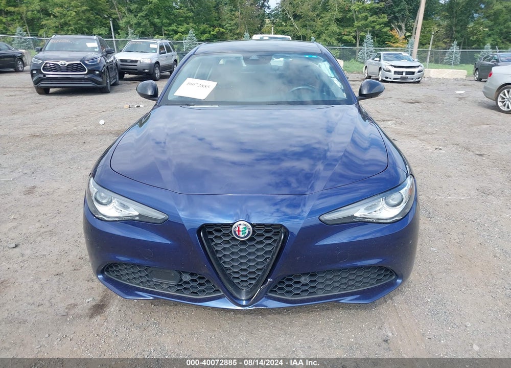 2021 ALFA ROMEO GIULIA TI AWD VIN: ZARFANBN0M7645134