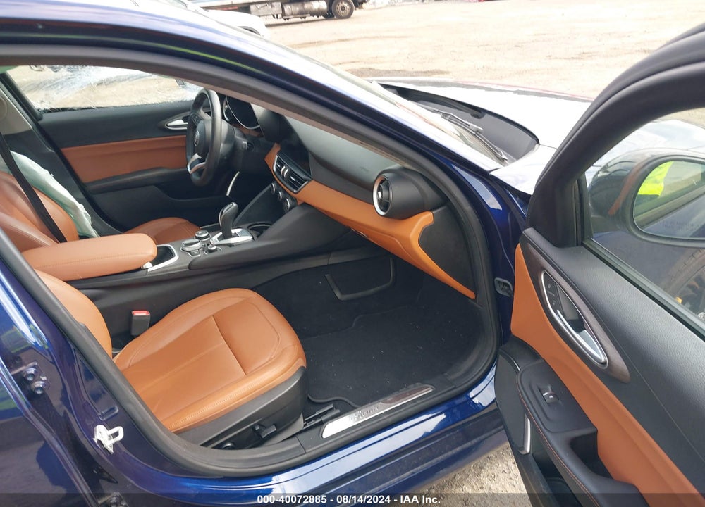 2021 ALFA ROMEO GIULIA TI AWD VIN: ZARFANBN0M7645134