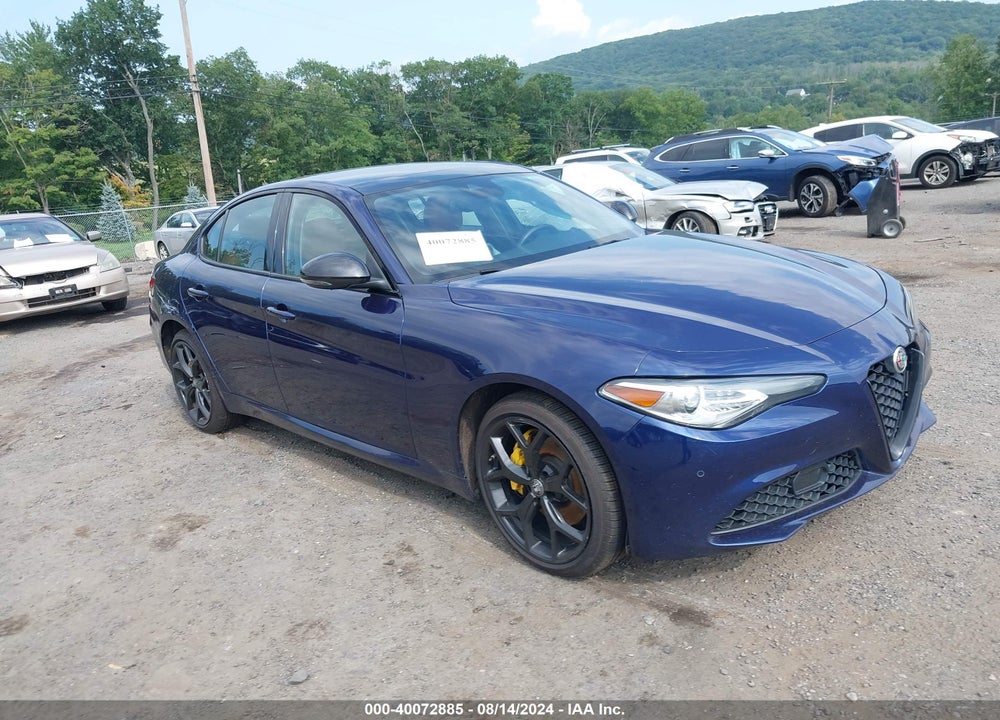 2021 ALFA ROMEO GIULIA TI AWD VIN: ZARFANBN0M7645134