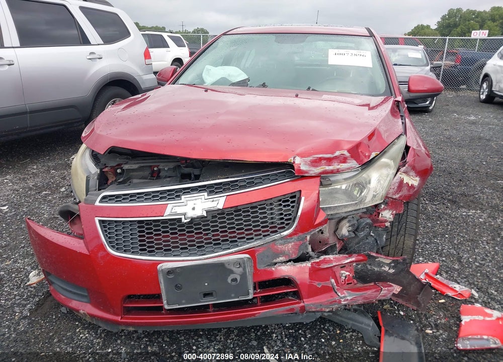 2013 CHEVROLET CRUZE 1LT MANUAL VIN: 1G1PD5SB1D7171277