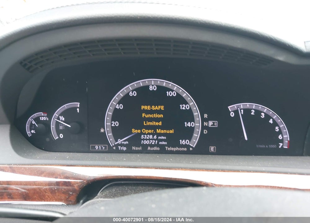 2013 MERCEDES-BENZ S 550 VIN: WDDNG7DB1DA519537