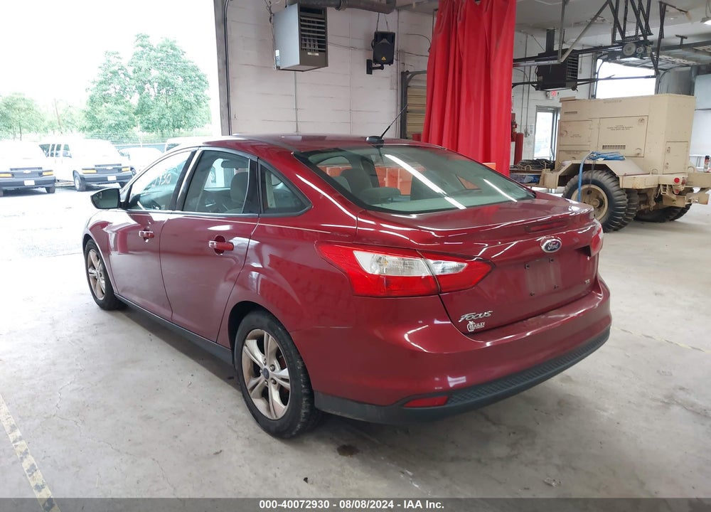 2014 FORD FOCUS SE VIN: 1FADP3F27EL338661