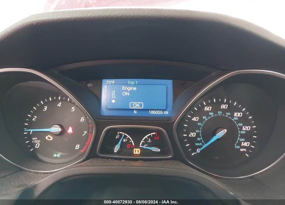 2014 FORD FOCUS SE VIN: 1FADP3F27EL338661
