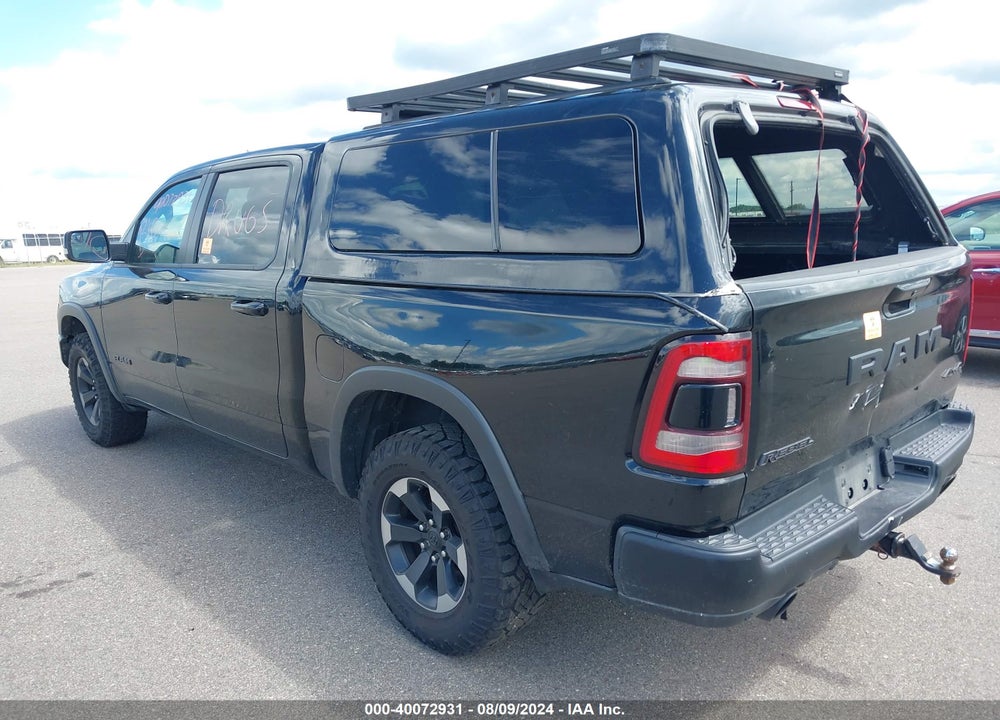 2019 RAM 1500 REBEL 4X4 5'7 BOX VIN: 1C6SRFLT7KN693248