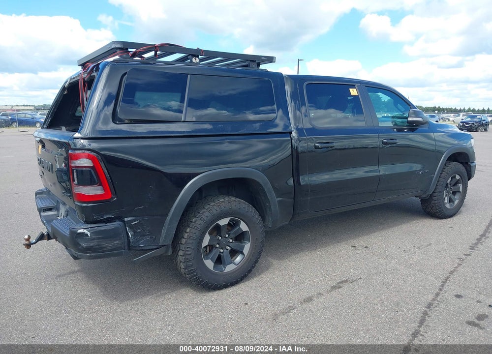 2019 RAM 1500 REBEL 4X4 5'7 BOX VIN: 1C6SRFLT7KN693248