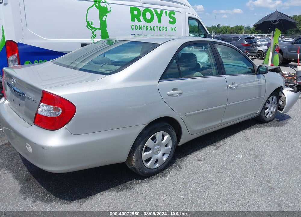 2004 TOYOTA CAMRY LE VIN: 4T1BE32K14U265451