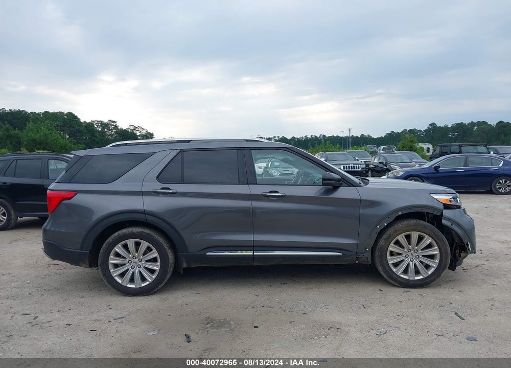 2021 FORD EXPLORER LIMITED VIN: 1FMSK7FH2MGB62889