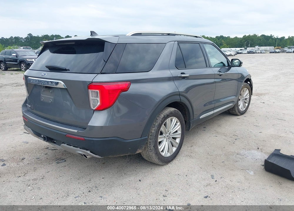 2021 FORD EXPLORER LIMITED VIN: 1FMSK7FH2MGB62889