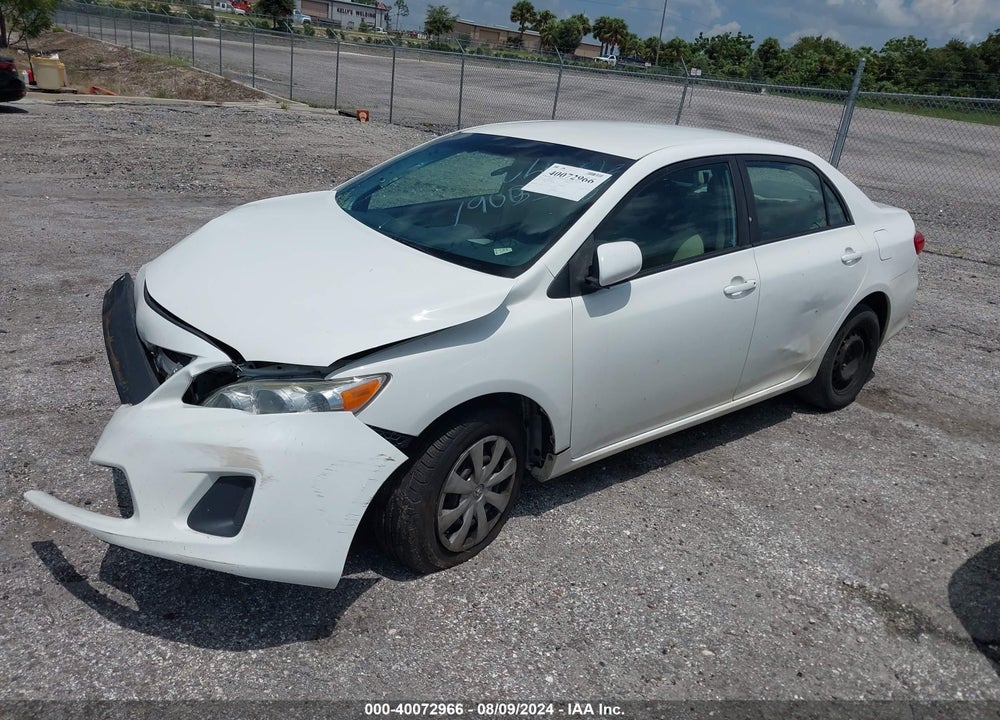 2013 TOYOTA COROLLA L VIN: 5YFBU4EEXDP080007