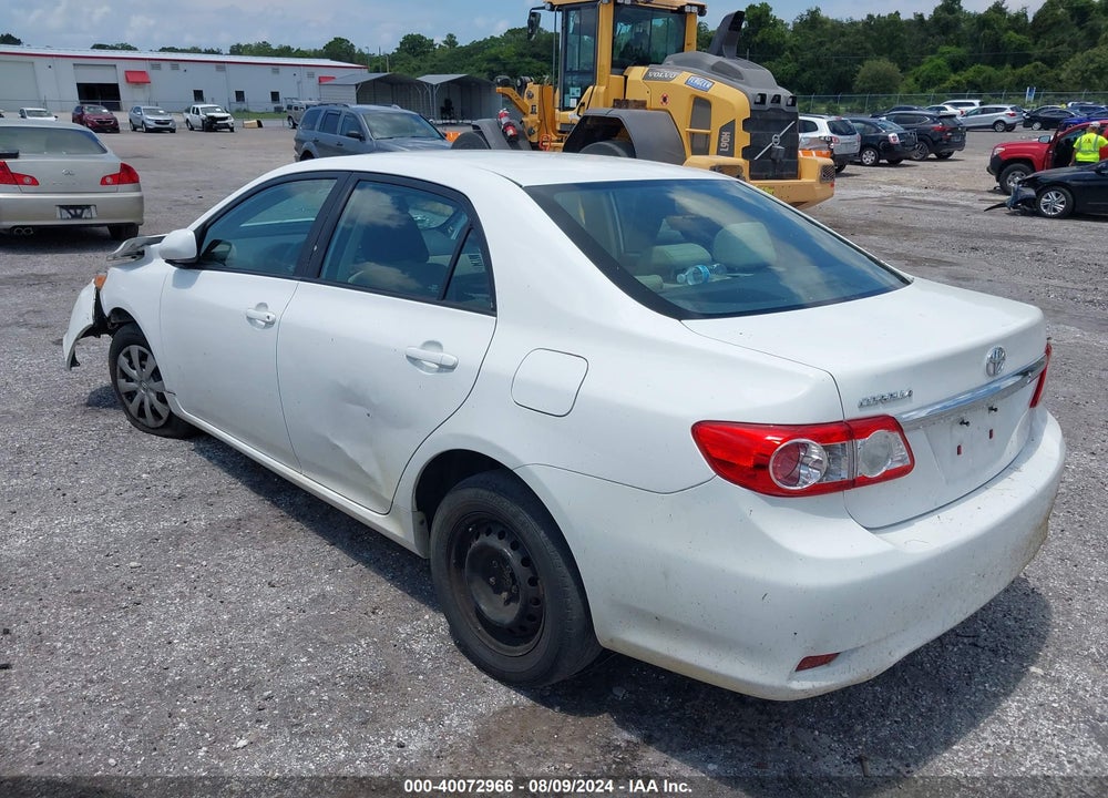 2013 TOYOTA COROLLA L VIN: 5YFBU4EEXDP080007