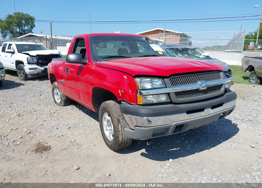 2004 CHEVROLET SILVERADO 1500 VIN: 1GCEK14V84Z238935
