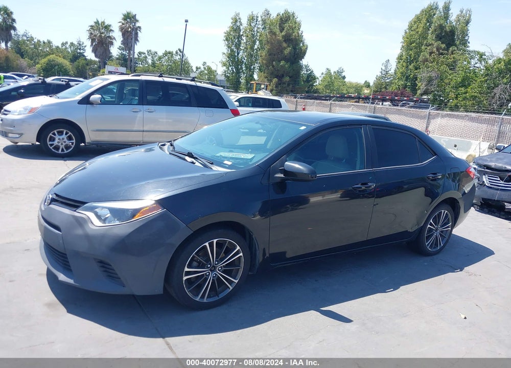 2014 TOYOTA COROLLA LE VIN: 5YFBURHEXEP173264