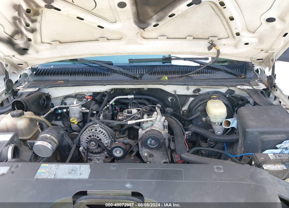 2005 CHEVROLET SILVERADO 1500 WORK TRUCK VIN: 1GCEC14X15Z132956