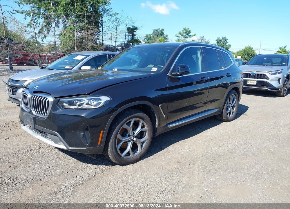 2022 BMW X3 XDRIVE30I VIN: 5UX53DP02N9J40515