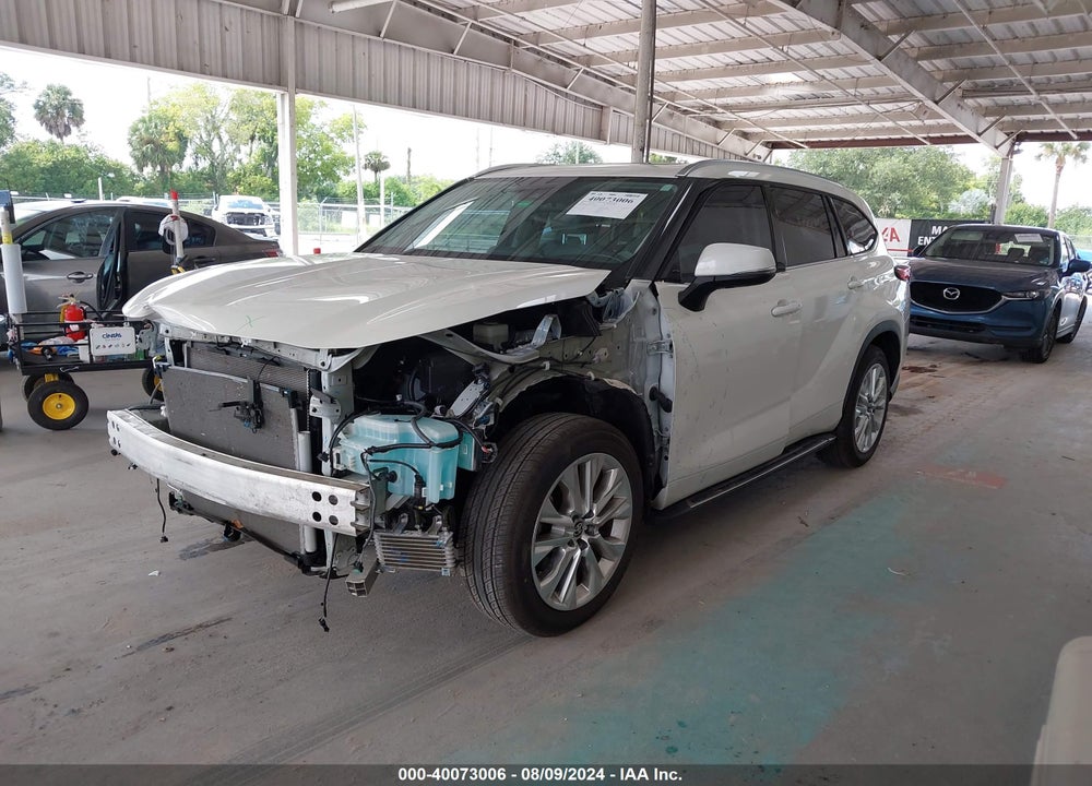 2021 TOYOTA HIGHLANDER LIMITED VIN: 5TDYZRAH2MS527056