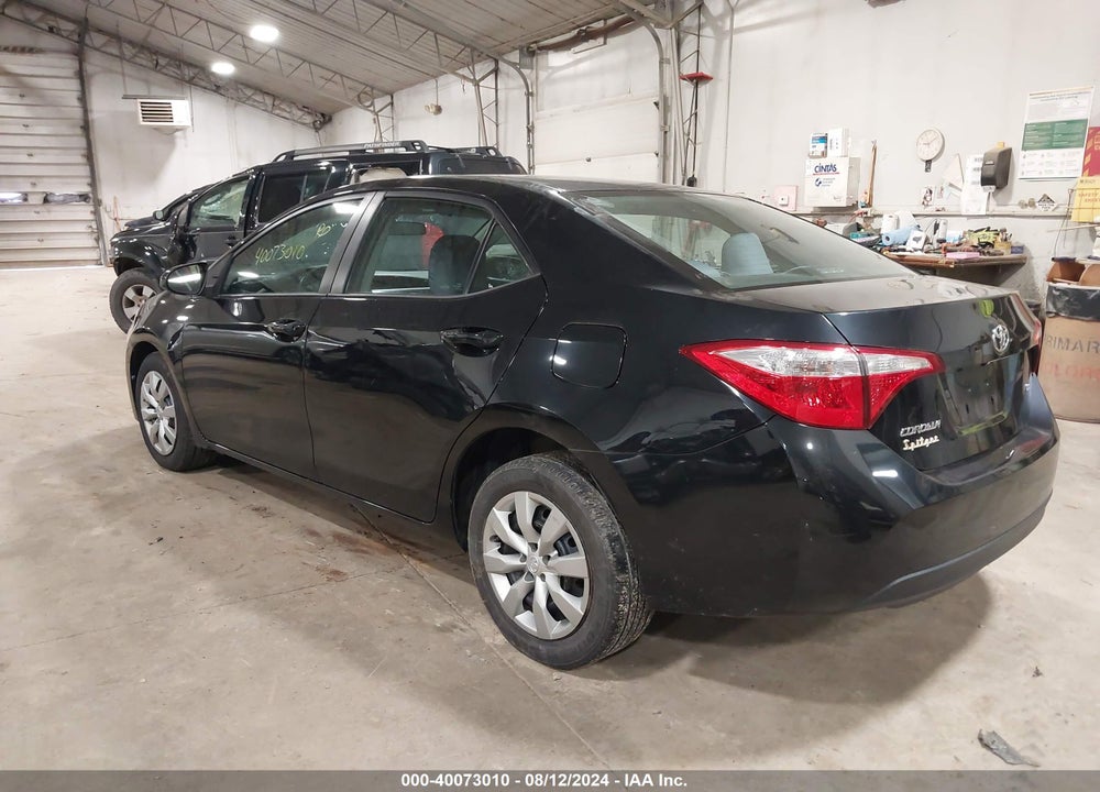 2016 TOYOTA COROLLA LE VIN: 2T1BURHE5GC653005