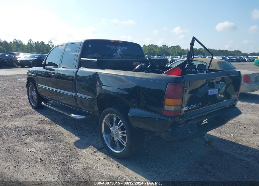 2001 GMC SIERRA 1500 C3 VIN: 2GTEK69U111384160