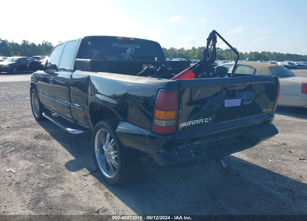 2001 GMC SIERRA 1500 C3 VIN: 2GTEK69U111384160
