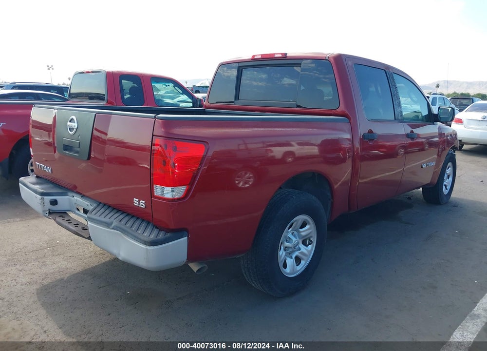 2007 NISSAN TITAN XE VIN: 1N6AA07AX7N246290