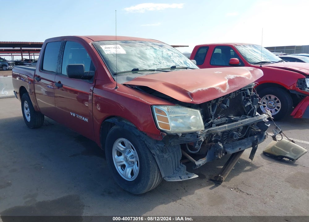 2007 NISSAN TITAN XE VIN: 1N6AA07AX7N246290