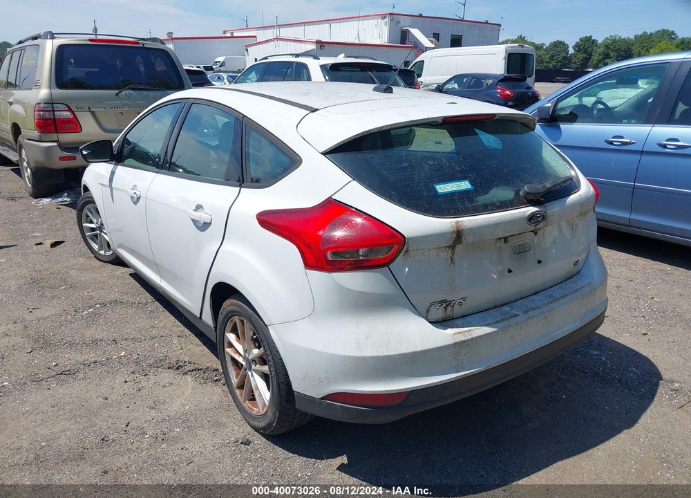 2018 FORD FOCUS SE VIN: 1FADP3K20JL319756