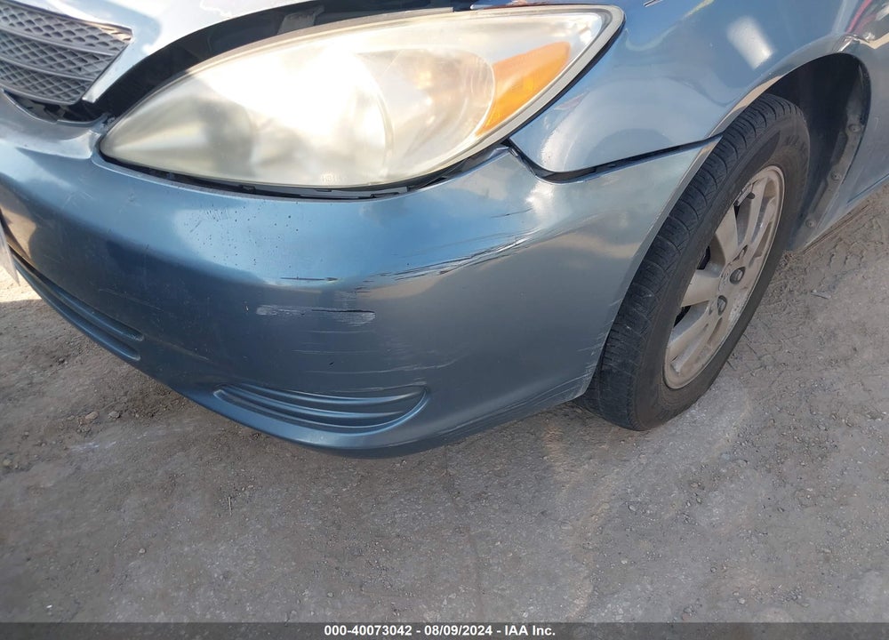 2002 TOYOTA CAMRY XLE VIN: 4T1BE30K12U531289