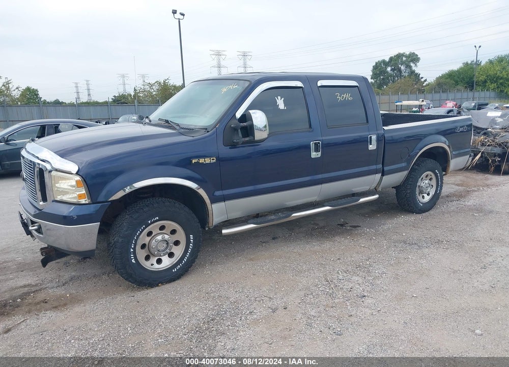 2007 FORD F-250 LARIAT/XL/XLT VIN: 1FTSW21547EA00612