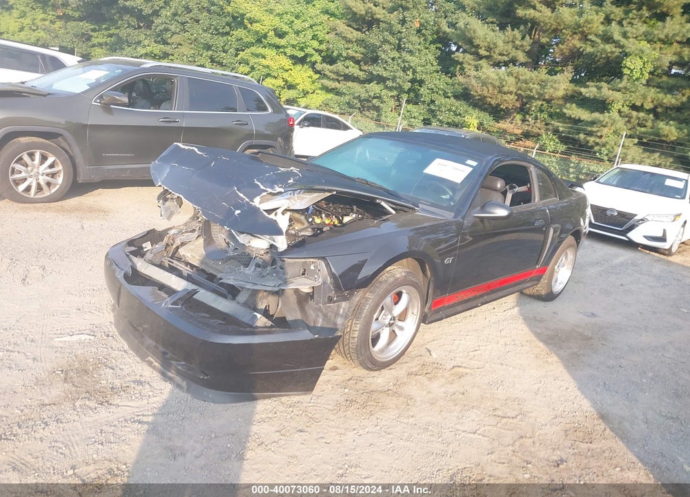 2002 FORD MUSTANG GT VIN: 1FAFP42X52F174790