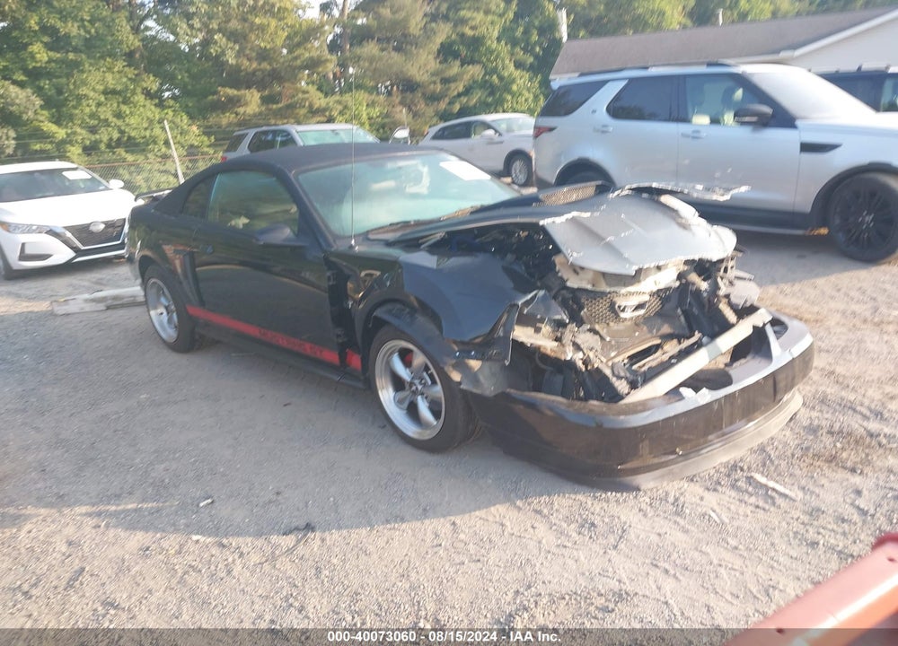 2002 FORD MUSTANG GT VIN: 1FAFP42X52F174790
