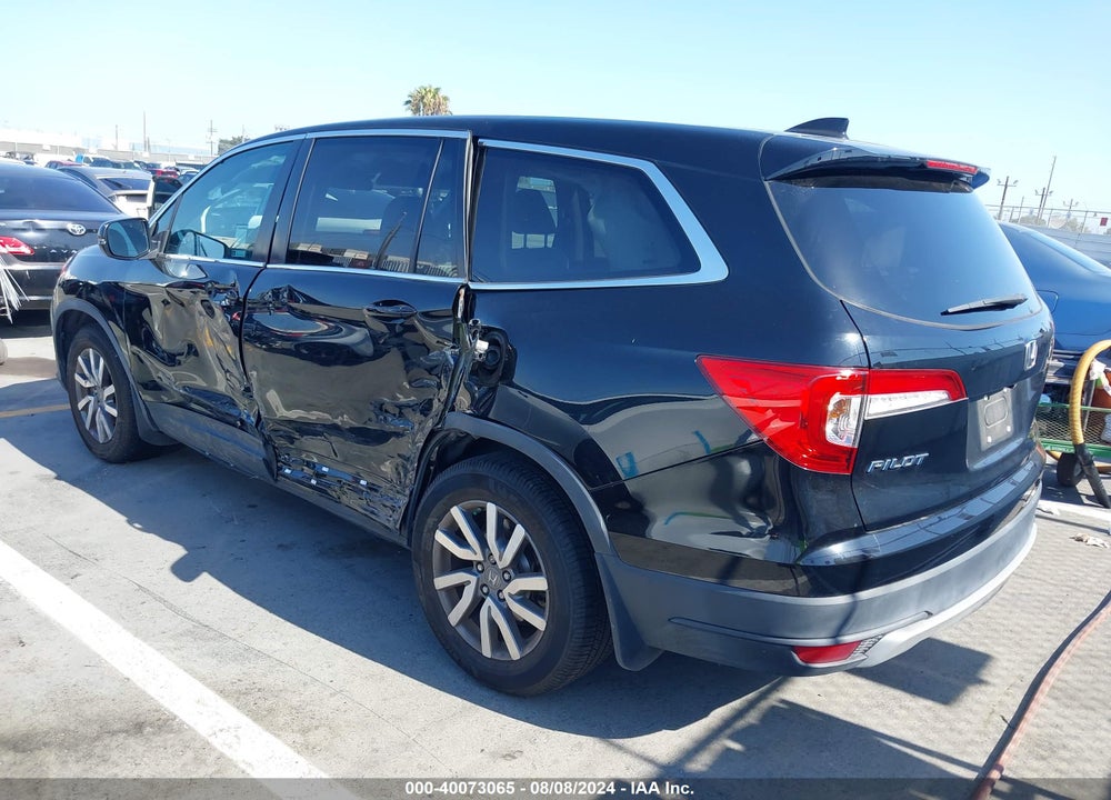 2019 HONDA PILOT EX VIN: 5FNYF5H38KB045432