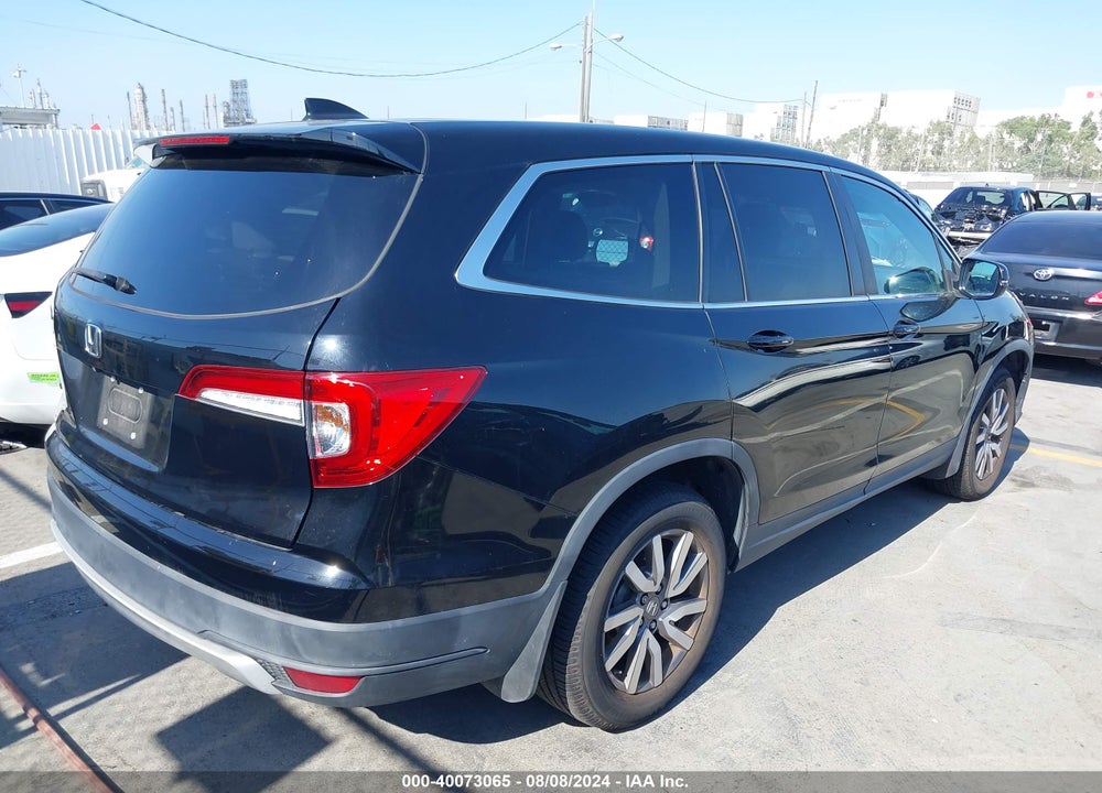 2019 HONDA PILOT EX VIN: 5FNYF5H38KB045432