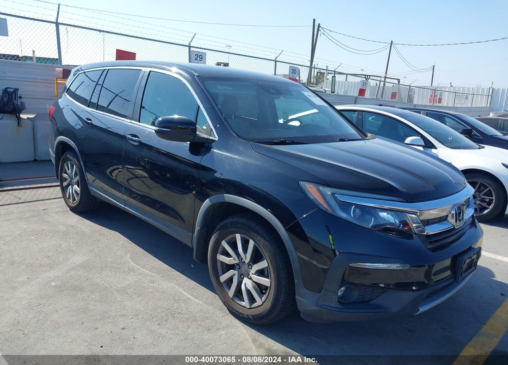 2019 HONDA PILOT EX VIN: 5FNYF5H38KB045432