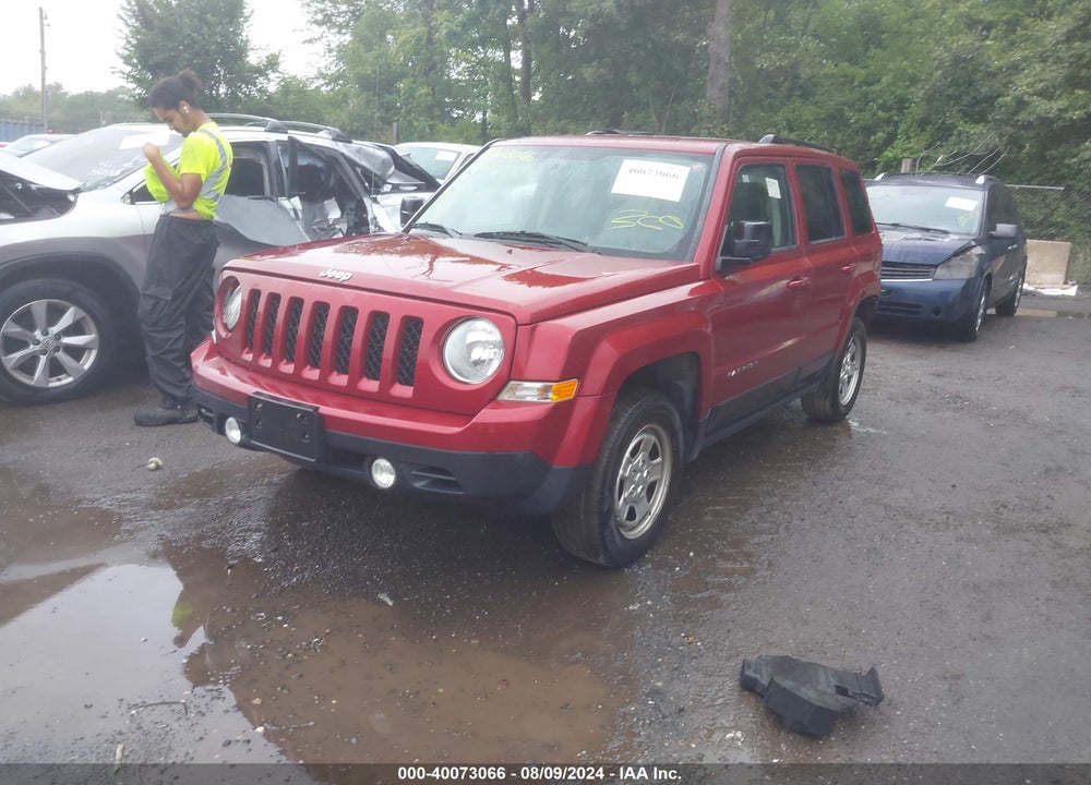 2014 JEEP PATRIOT SPORT VIN: 1C4NJRBB1ED809190