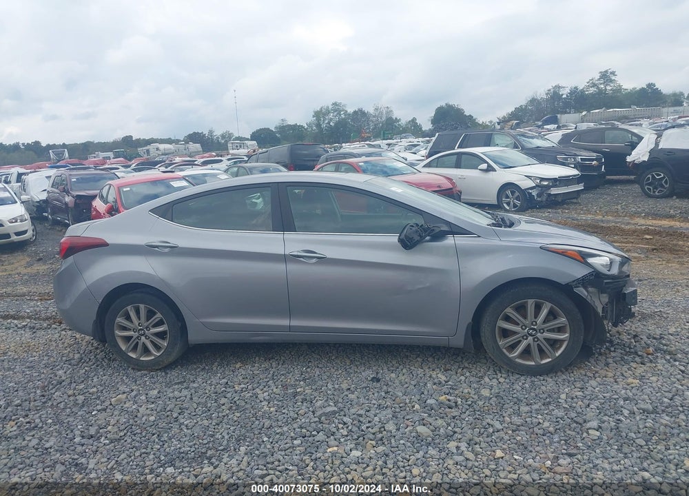 2015 HYUNDAI ELANTRA SE VIN: 5NPDH4AE1FH617317