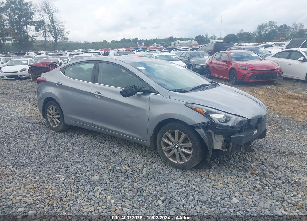 2015 HYUNDAI ELANTRA SE VIN: 5NPDH4AE1FH617317