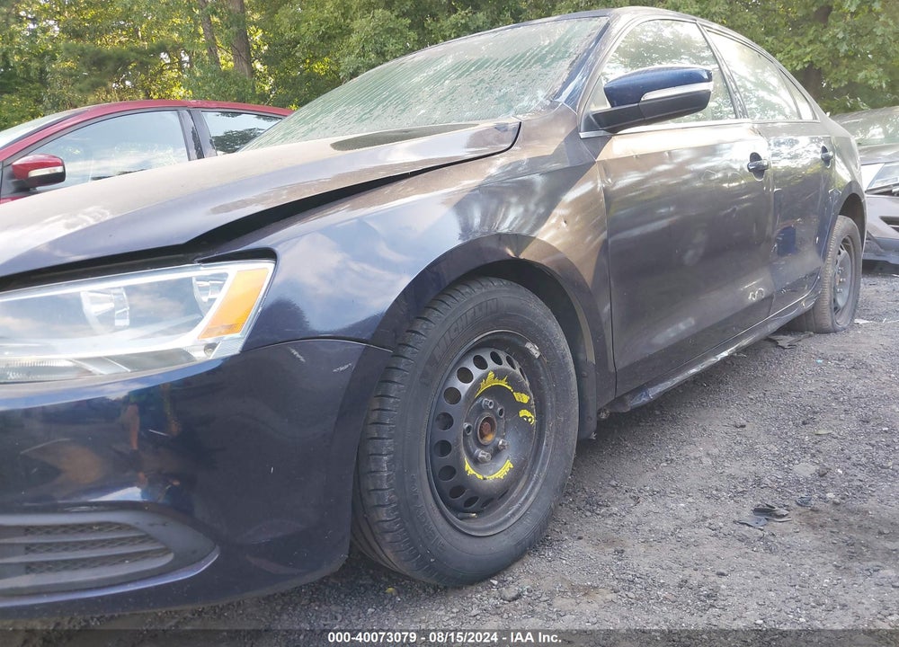 2012 VOLKSWAGEN JETTA 2.5L SE VIN: 3VWDP7AJ1CM397925