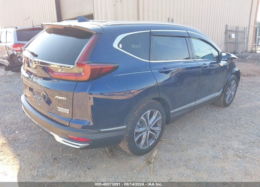 2022 HONDA CR-V HYBRID TOURING VIN: 5J6RT6H90NL045766