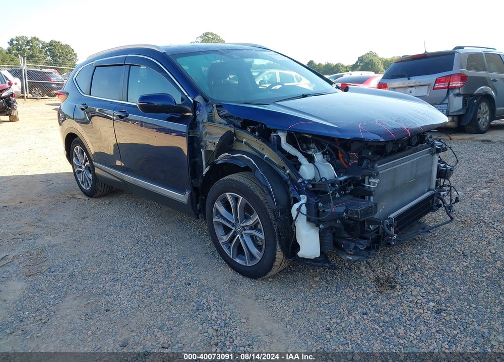 2022 HONDA CR-V HYBRID TOURING VIN: 5J6RT6H90NL045766