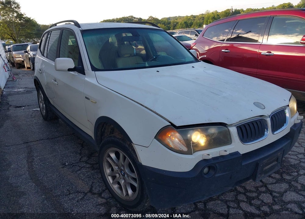 2004 BMW X3 2.5I VIN: WBXPA73404WA78001